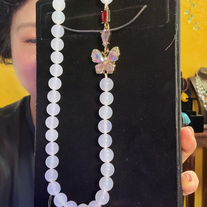 玛瑙/玉髓未镶嵌颈饰