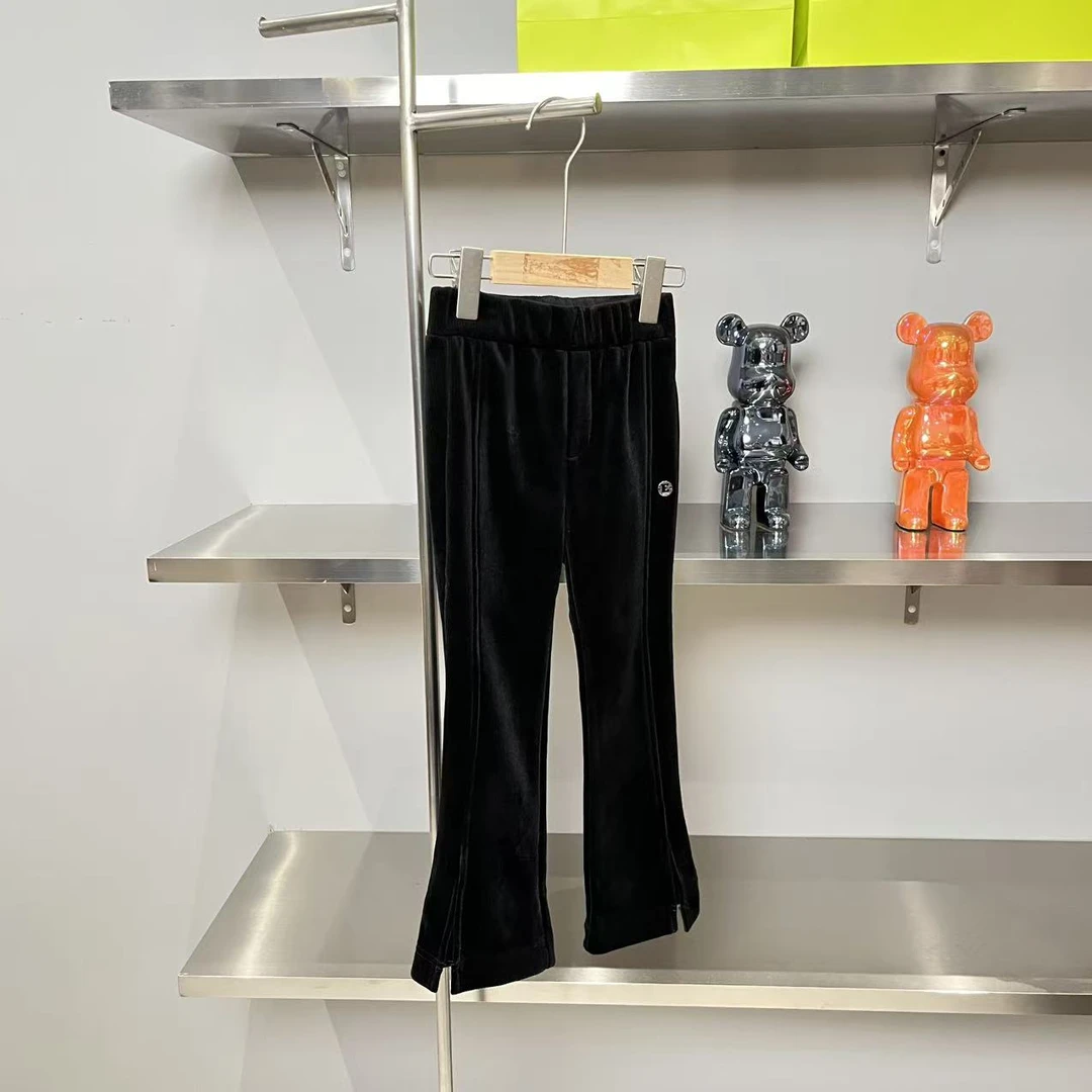 秋冬女童黑色加绒长裤 8903高奢亲子系