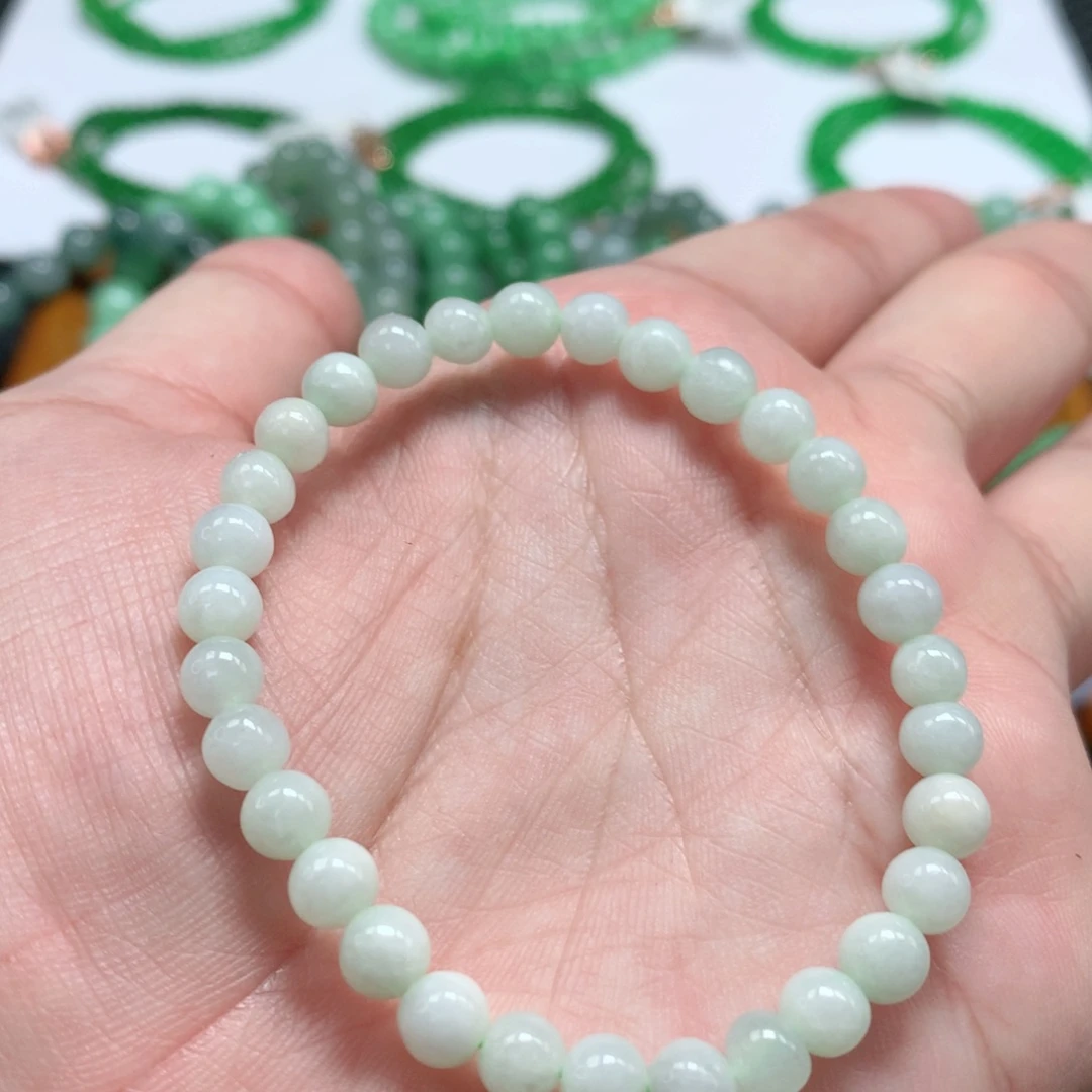 未镶嵌手链翡翠翡翠