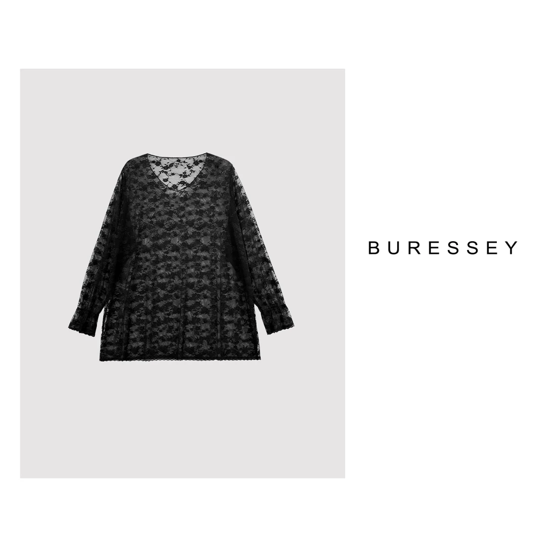 【搭配福利】2025年巴瑟大码女装装宽松显瘦百搭潮流中长裙80007