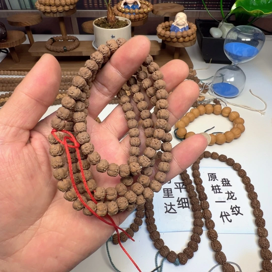 金刚菩提手串佛手小金刚长串7mm已去黄