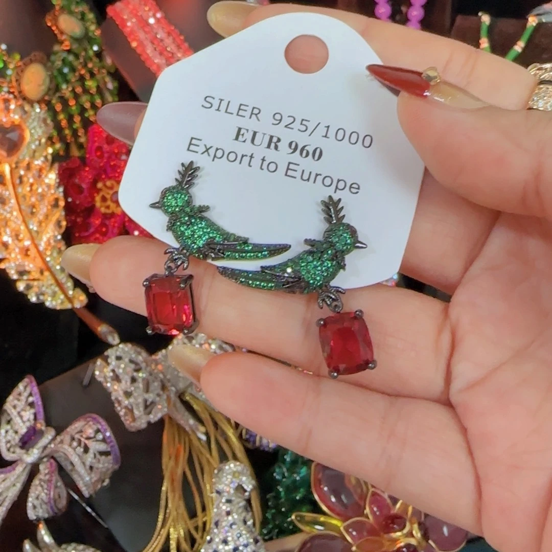 微***）花岗石纯铜锡合金纯铜耳饰