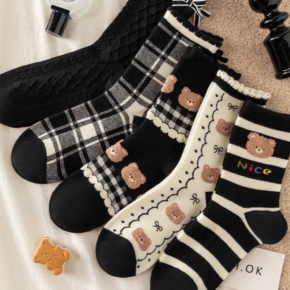 卡拉美拉袜子对对碰【秋冬联名款】美利奴羊毛云朵绒彼得兔拿捏烦恼