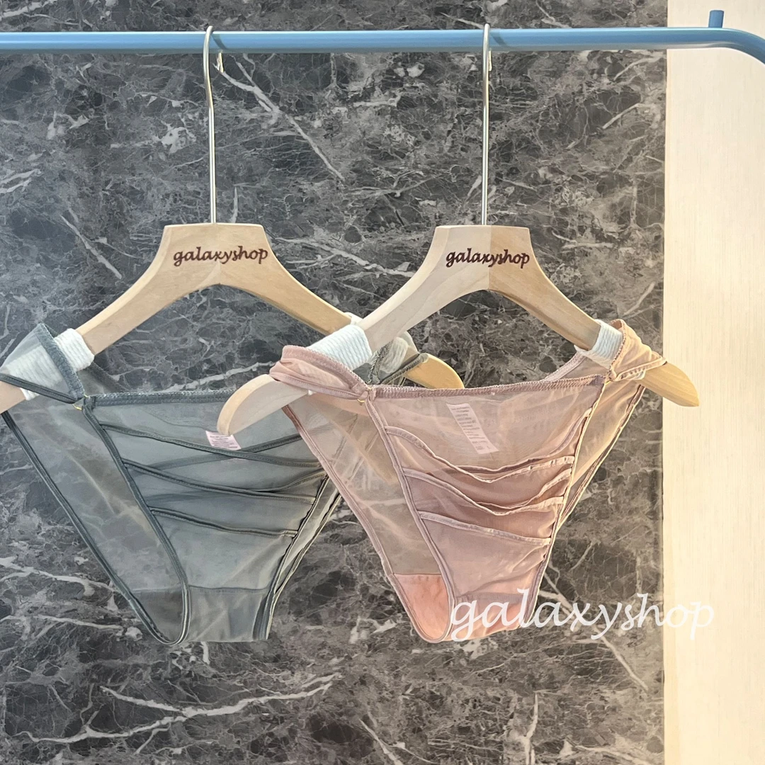 猫什么喵pro·高端超薄纱质拼接设计感少女透气内裤