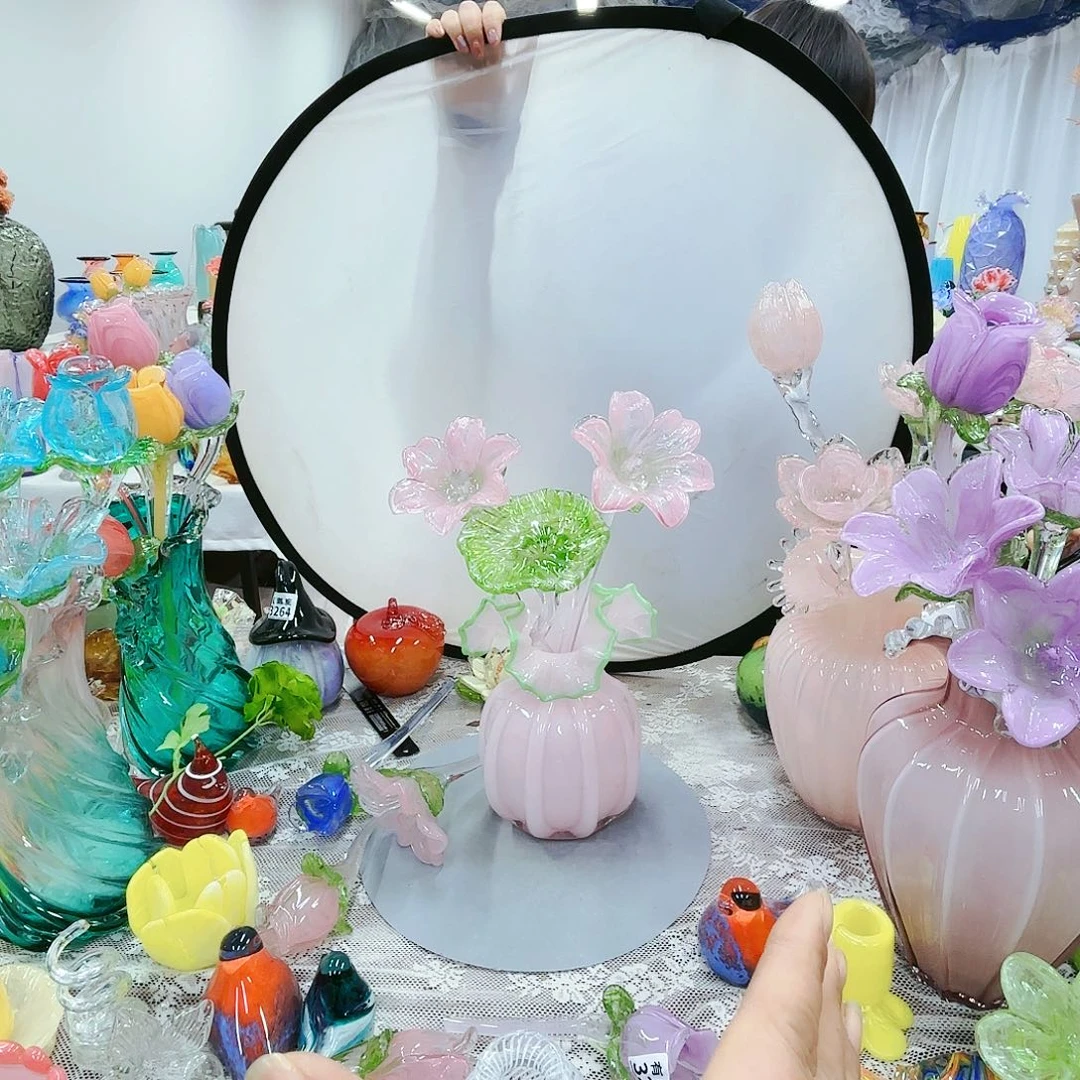 福利不退不退琉璃花瓶艺术品