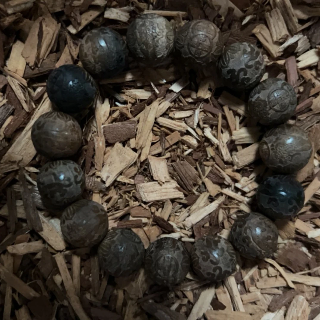 8 福来文玩精选沉香木作手串15mm
