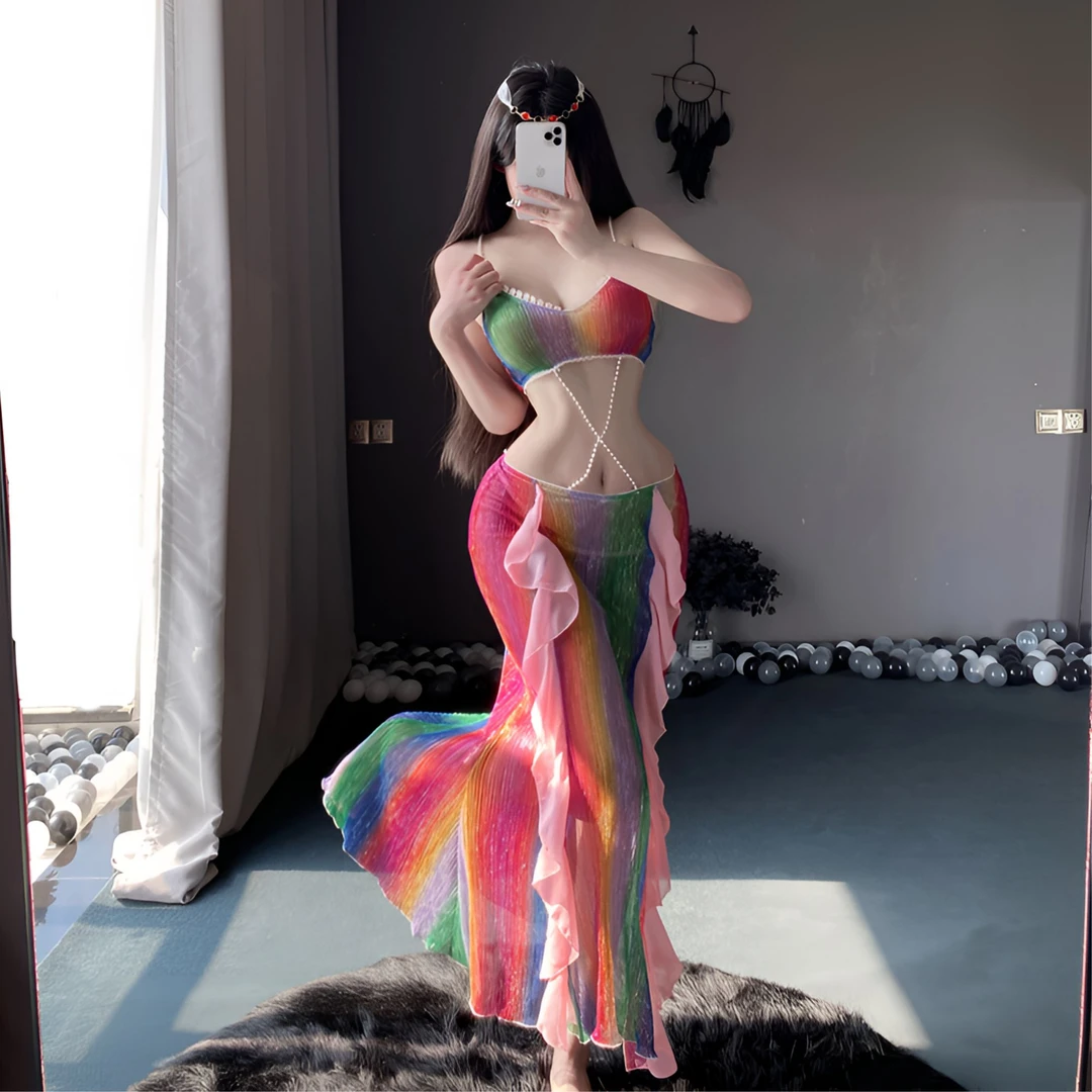 【新品】二元次连衣裙时尚性感游泳显瘦