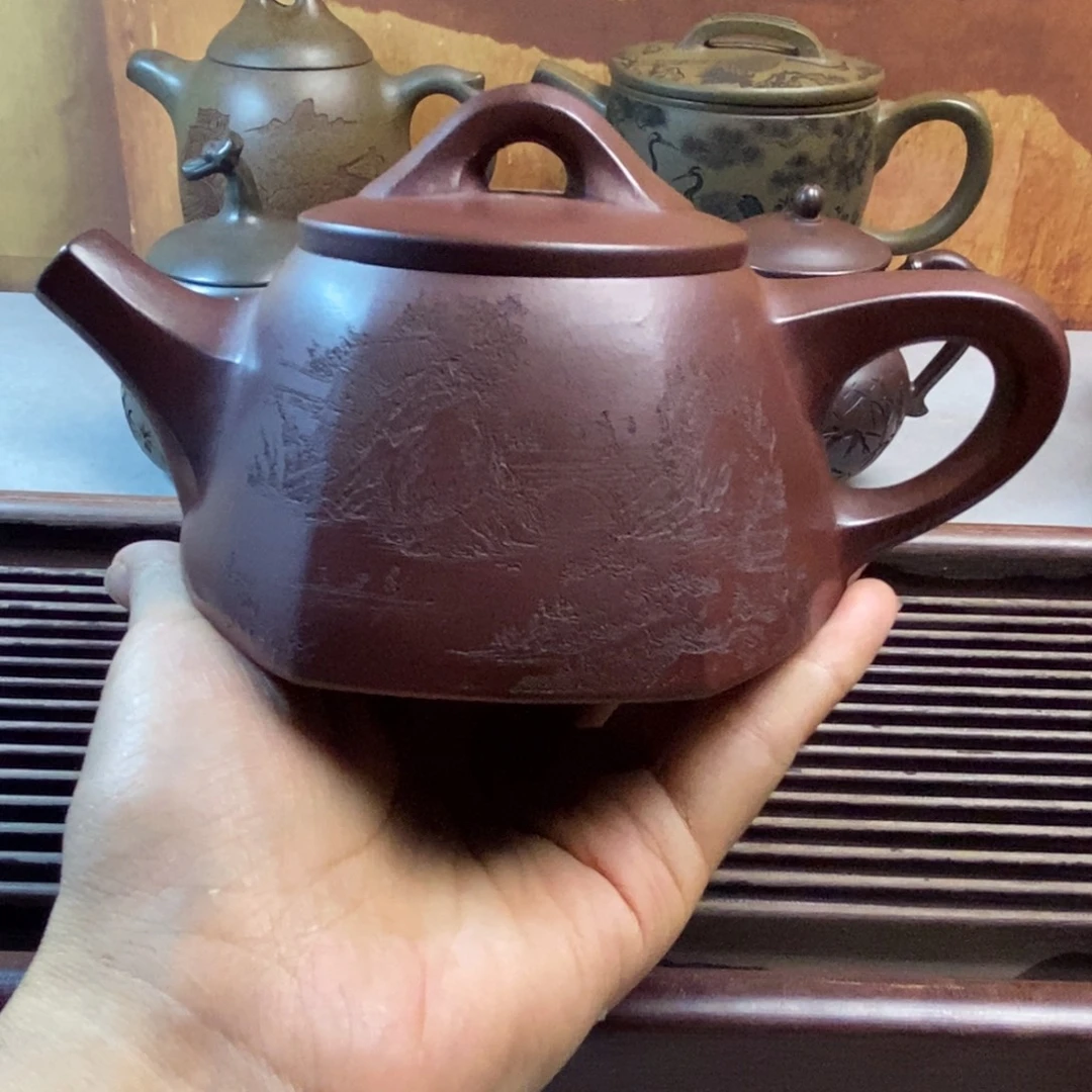 茶壶紫砂紫砂全手工定制