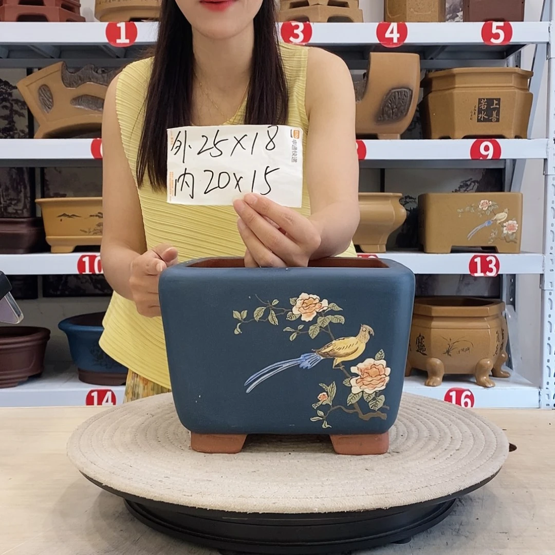 紫砂花盆紫砂花盆