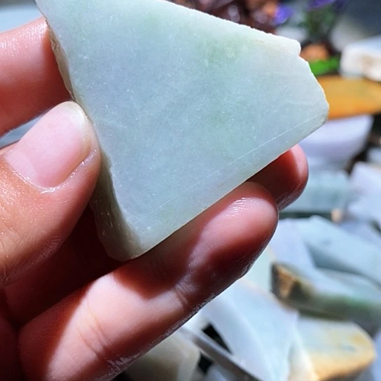 散珠翡翠边角料109