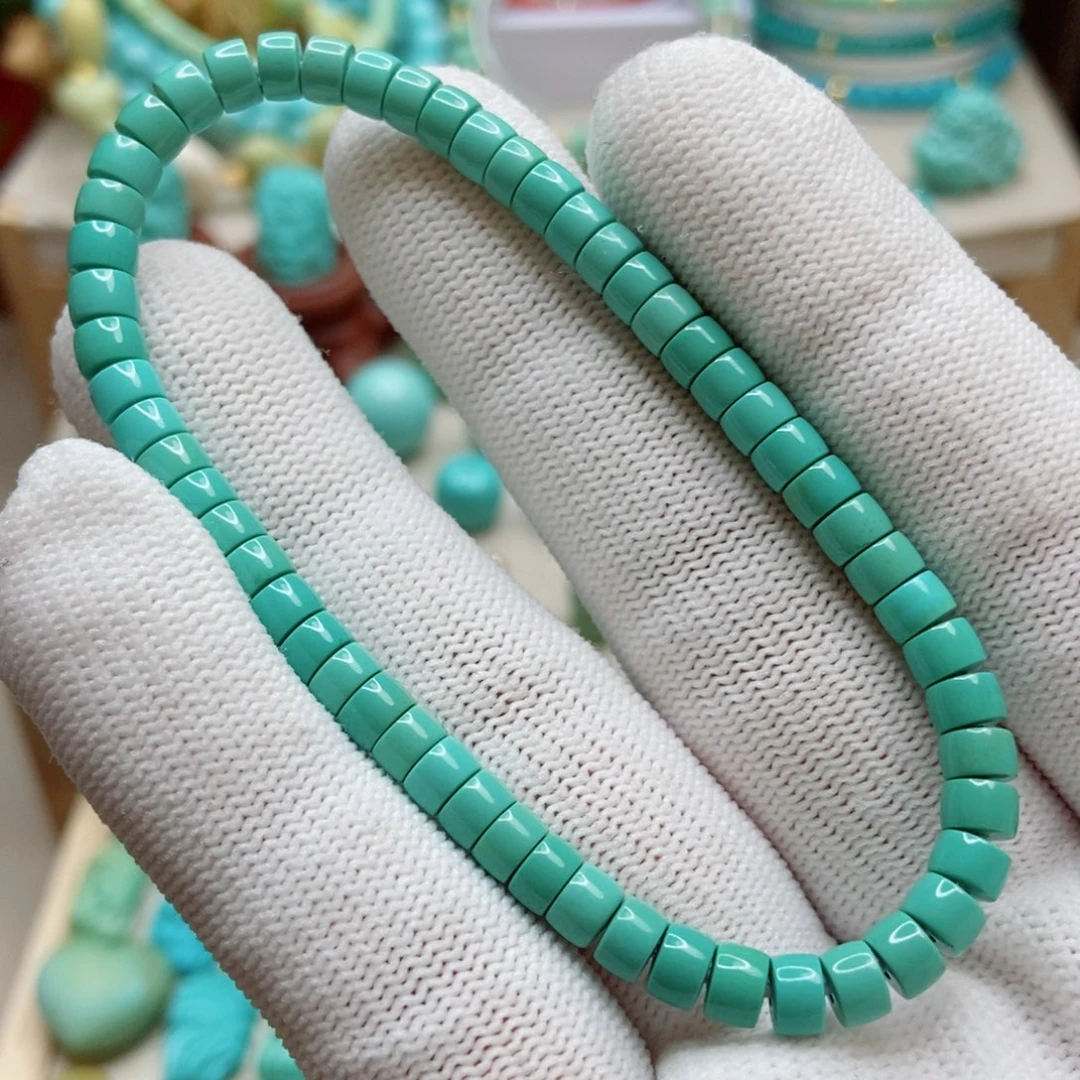 绿松石珠子未镶嵌