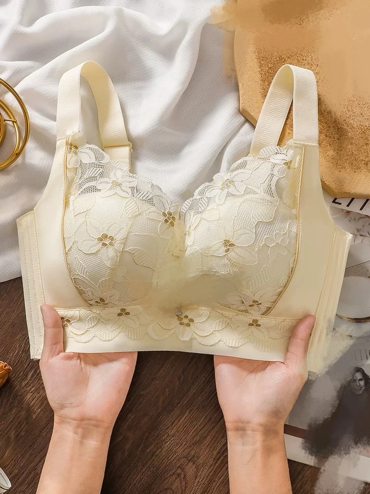 B001-200编码，聚拢文胸调整型美背收副乳舒适蕾丝无痕