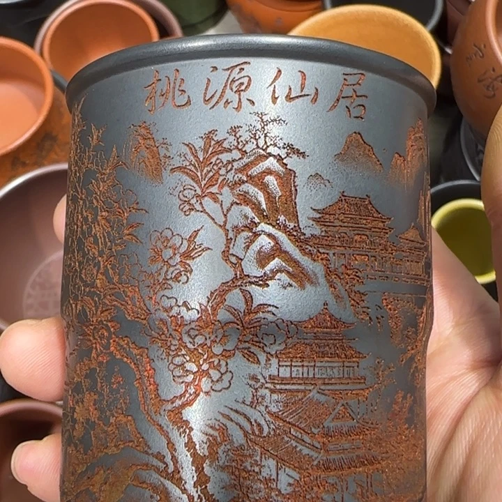 茶杯紫砂全手工制作工艺