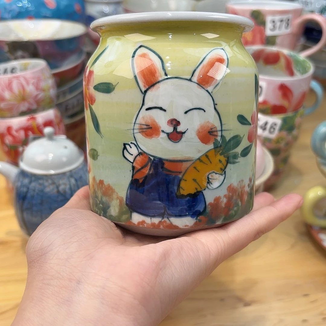 瓷片兔兔。兔兔好帅的