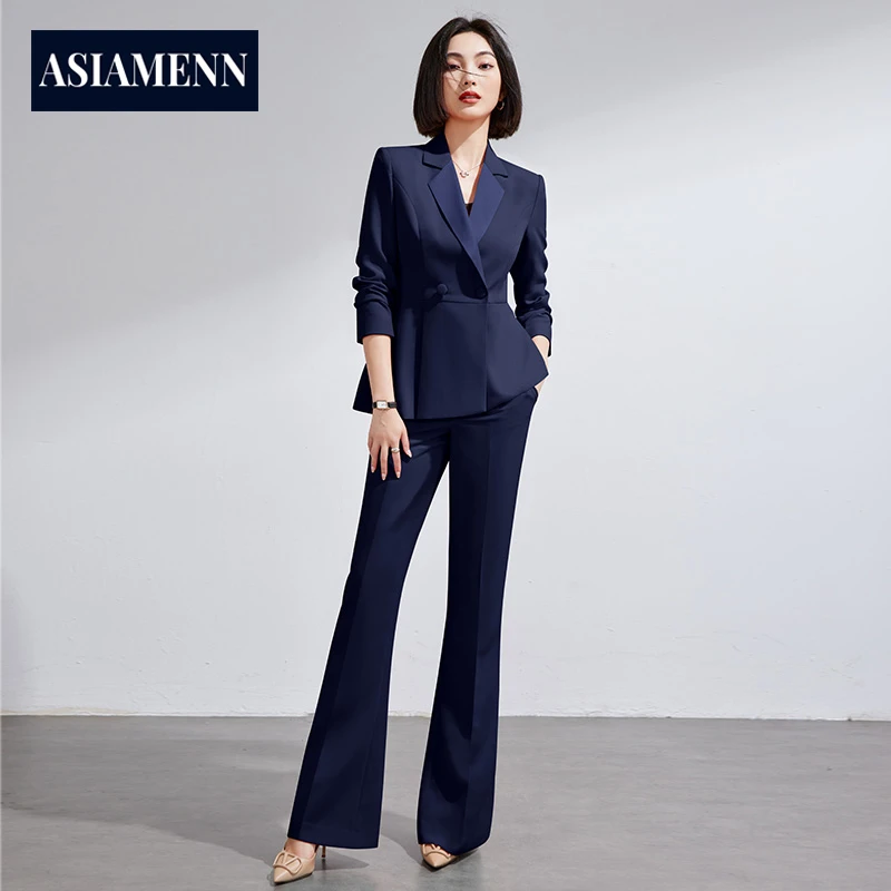 轻奢女秋冬职业装高端美容院工作服经理顾问讲师总裁职场西服正装