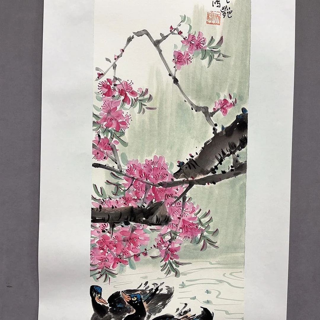 国画国画纯手绘作品请放心去藏