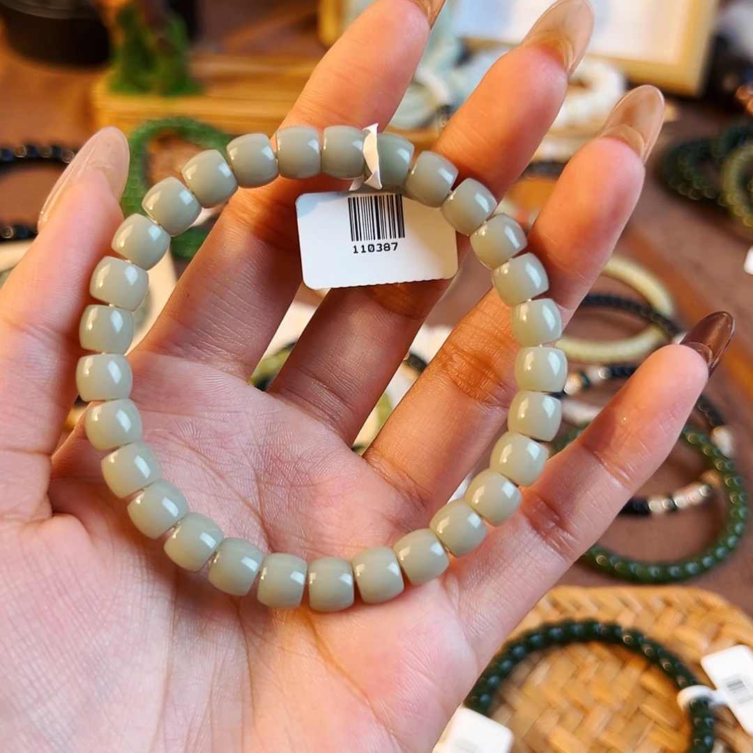 和田玉未镶嵌手串