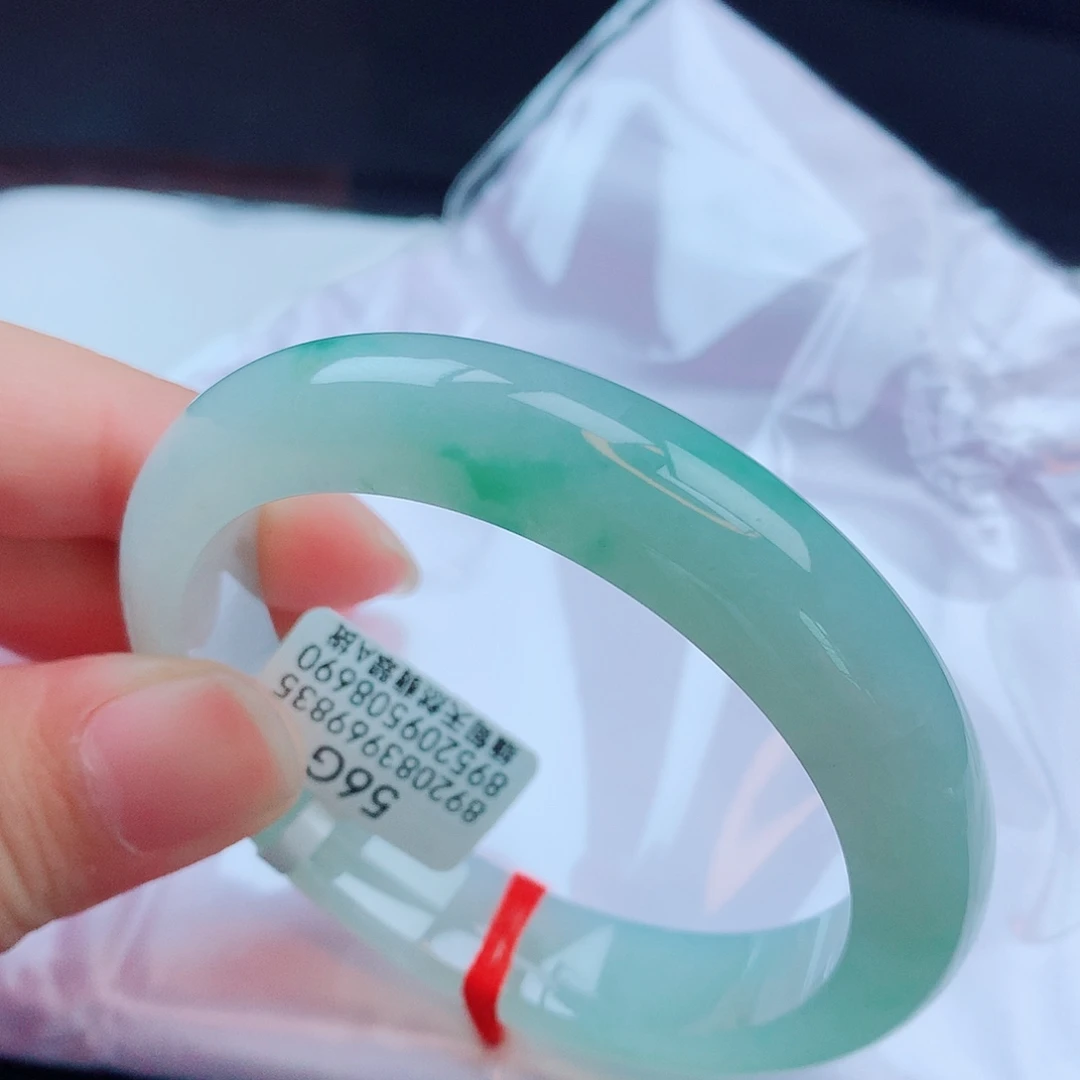 翡翠未镶嵌手镯天然缅甸翡翠A货手镯