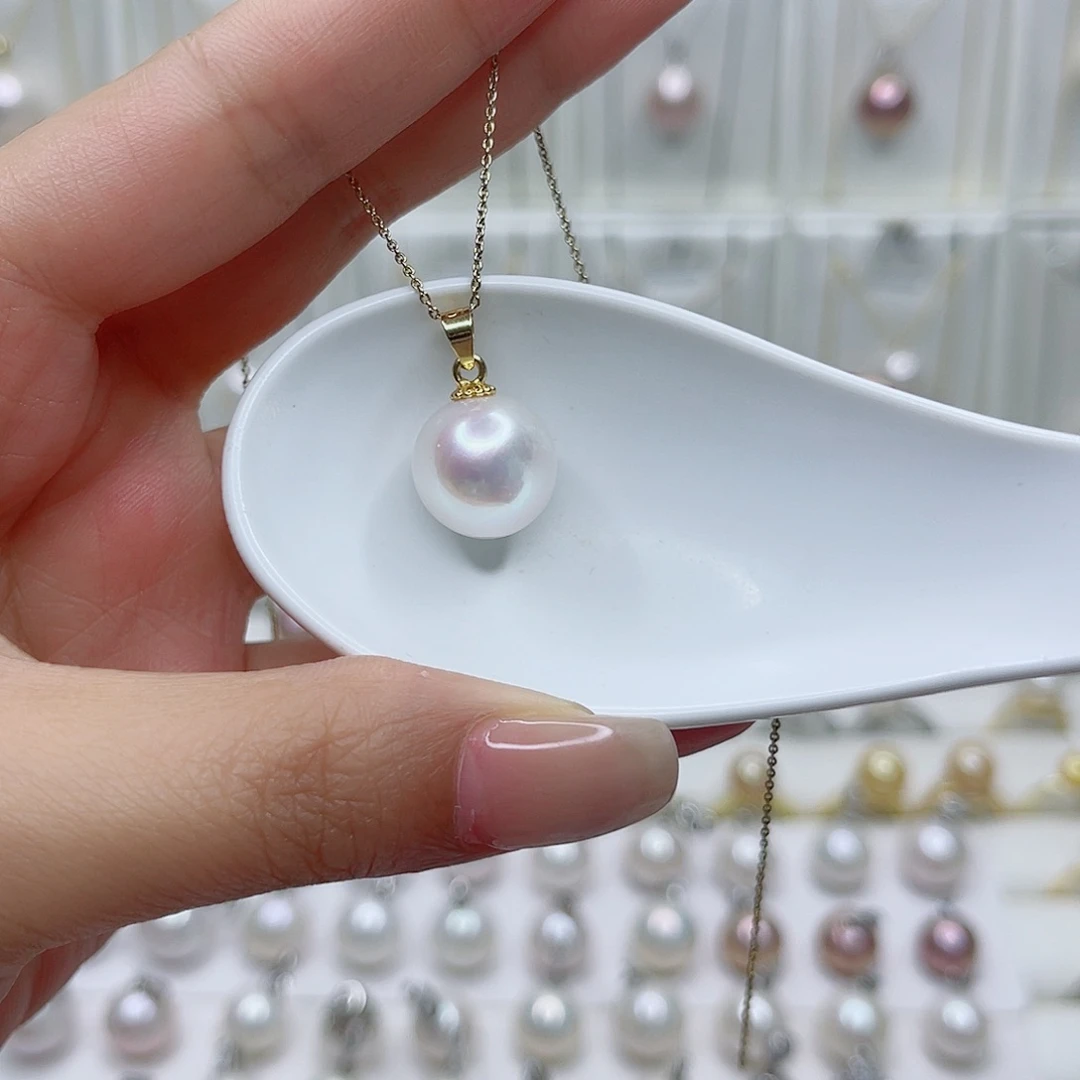 淡水珍珠未镶嵌吊坠(赠链)
