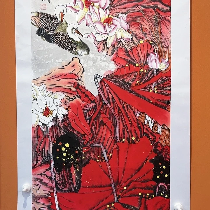 国画书法作品多次参加