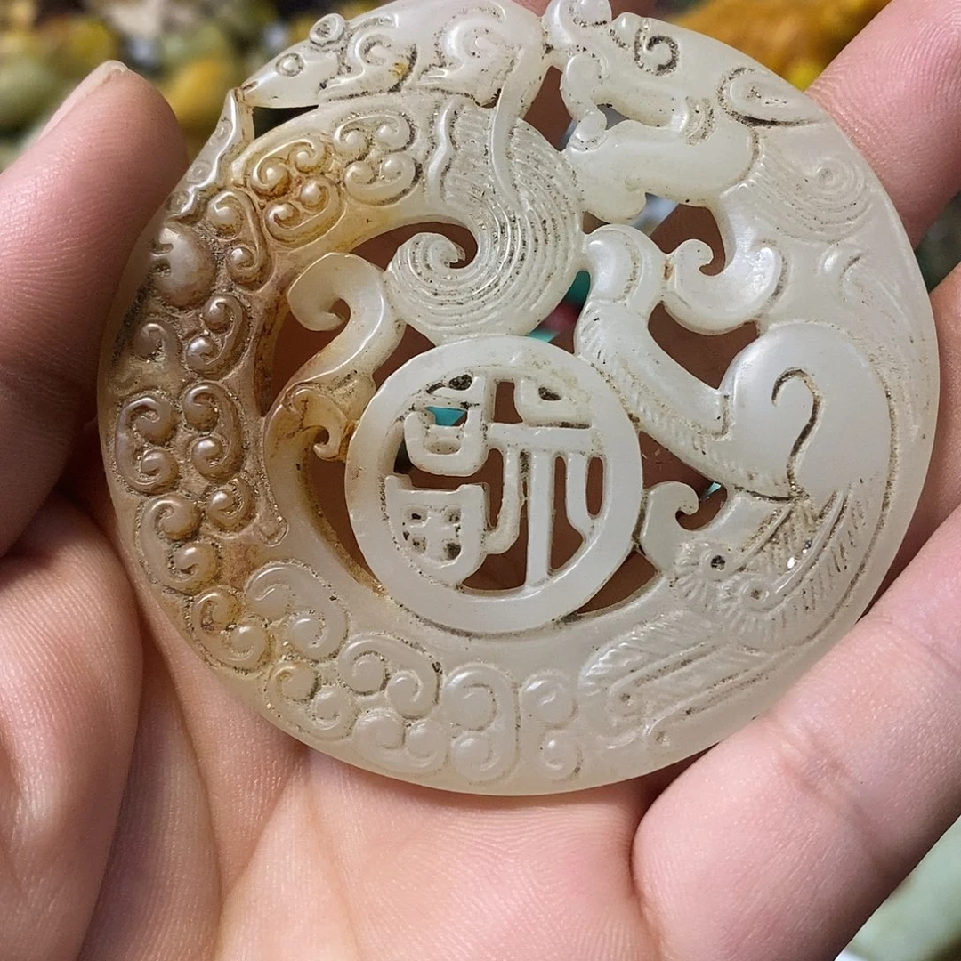 和田玉（糖玉）未镶嵌挂件