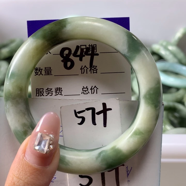 蛇纹石玉手镯未镶嵌844
