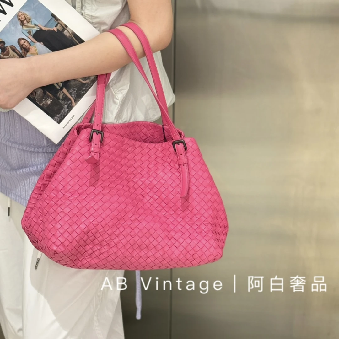 95新 BOTTEGA VENETA/葆蝶家 阿白奢品/编织托特包