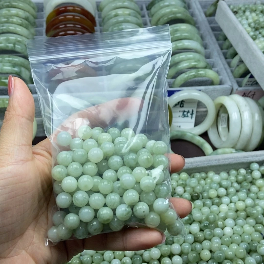 蛇纹石玉未镶嵌手镯悦*