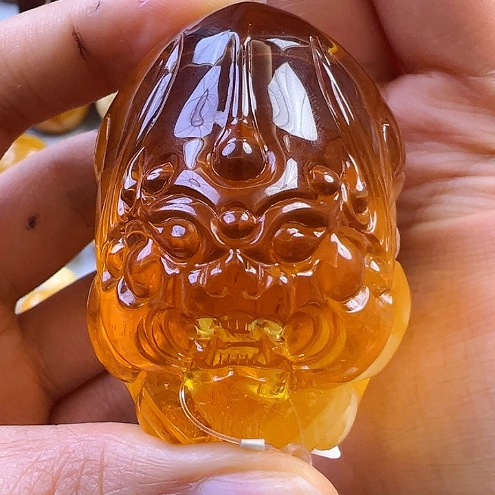 未镶嵌颈饰蜜蜡蜜蜡