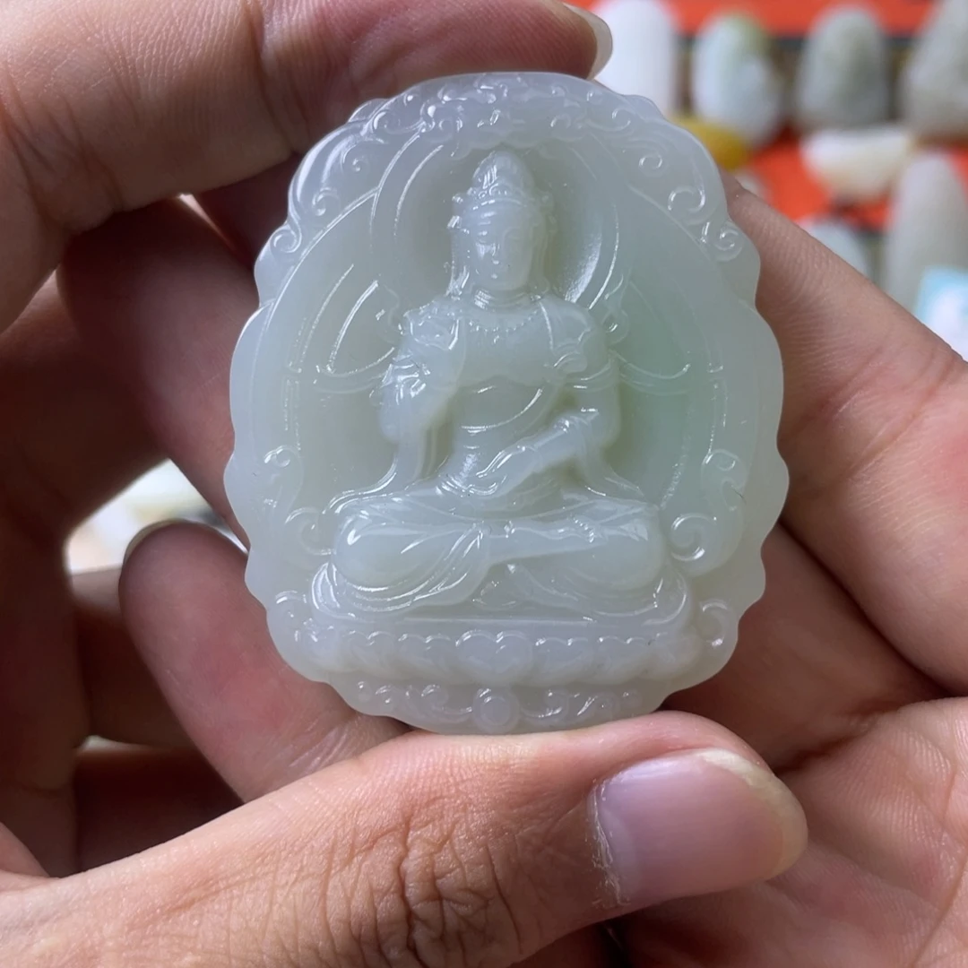 吊坠(不含链)未镶嵌和田玉