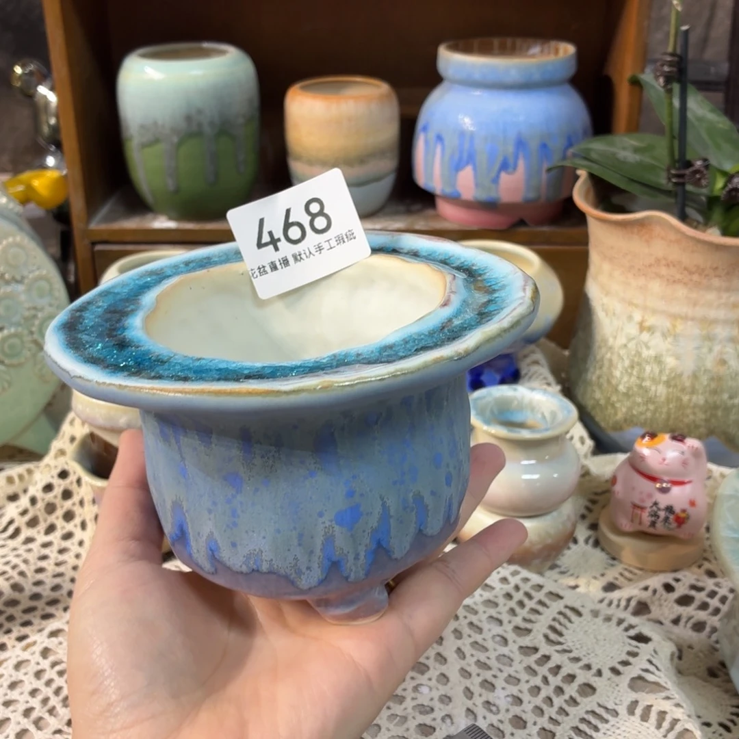 景德镇陶瓷艺术花盆