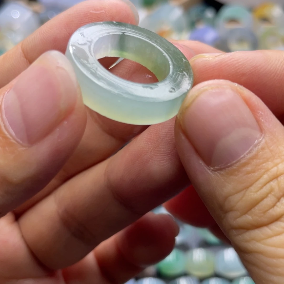 【闪购商品】定制翡翠未镶嵌天然翡翠11-18三彩