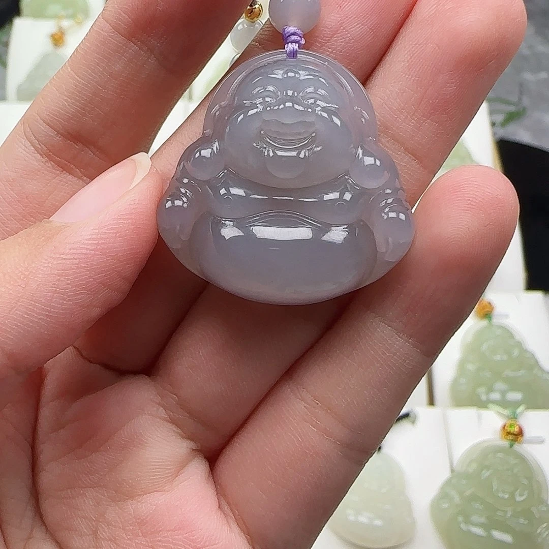 青***线和田玉未镶嵌颈饰