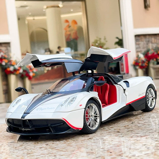 帕加尼风神中国龙1:18合金车模超级跑车汽车模型收藏摆件男孩玩具