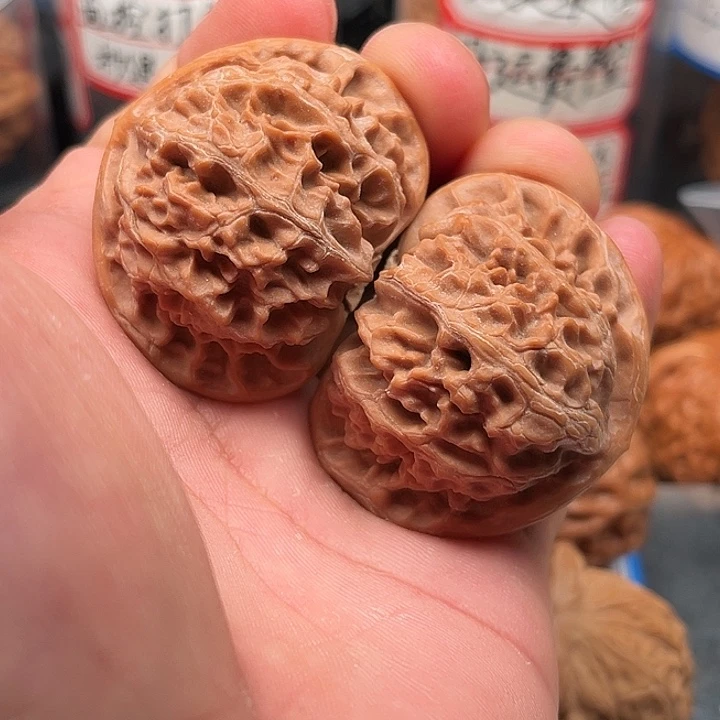 文玩核桃把件宫灯45