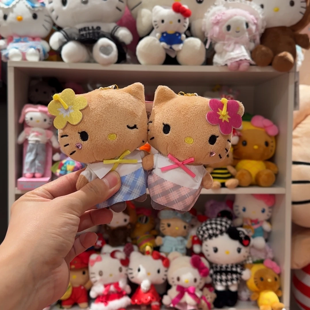 毛绒磁吸姐妹kt挂件