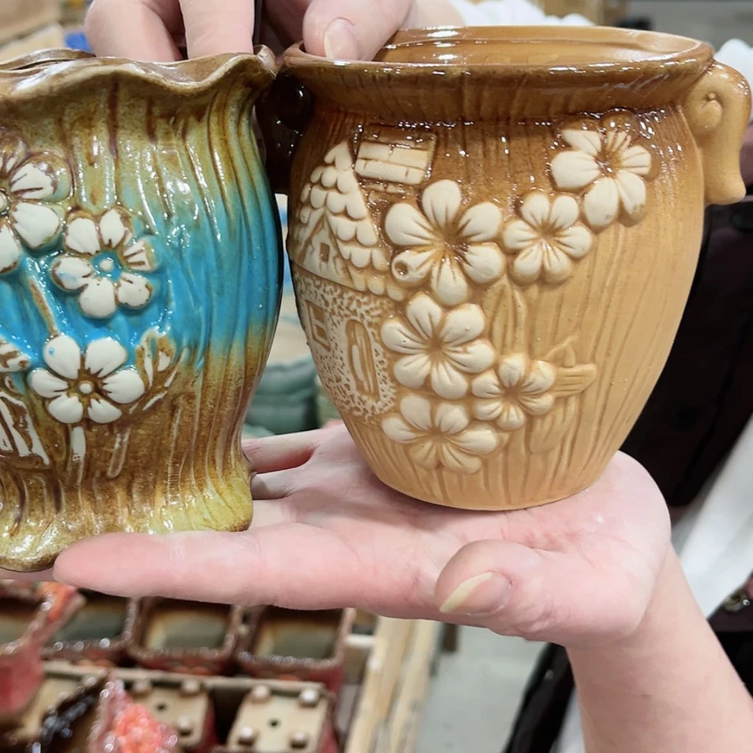 【闪购商品】陶瓷福利品凑满10元发货陶瓷花盆