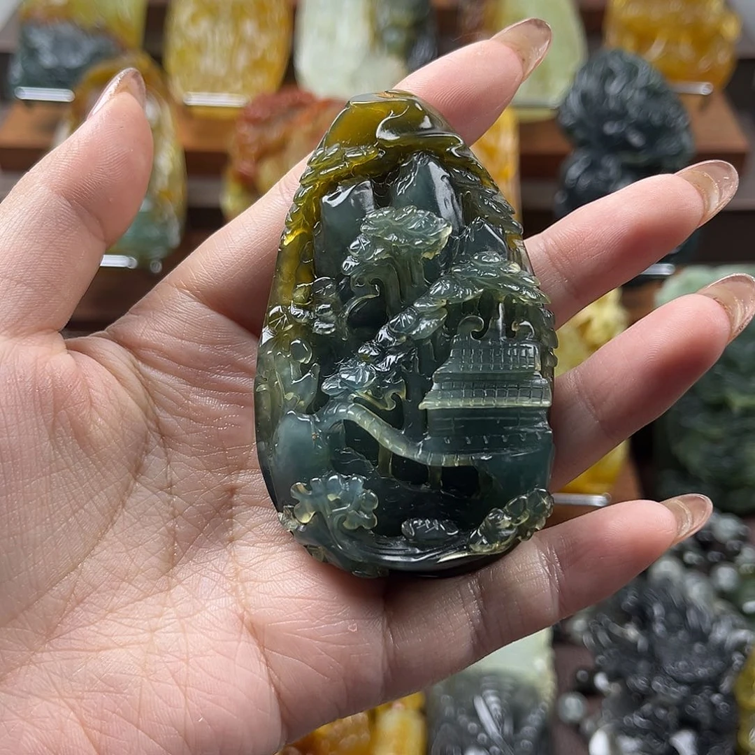 未镶嵌蛇纹石玉手串