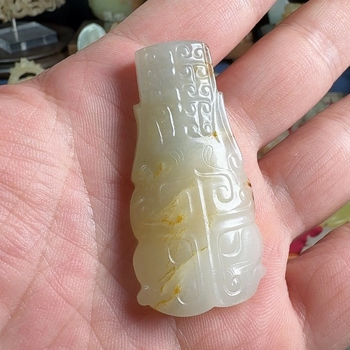 和田玉（糖玉）未镶嵌挂件