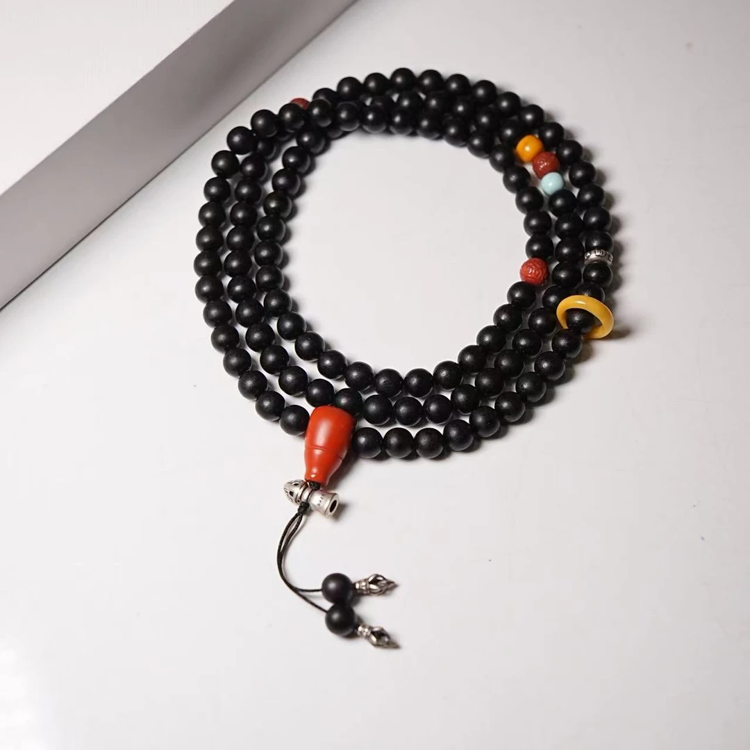 岚宫措｜小叶紫檀 108 念珠 L721