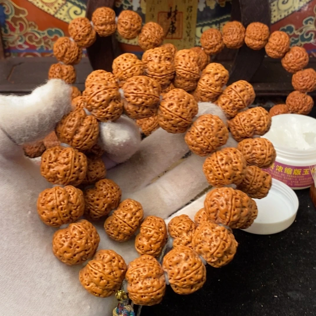 金刚菩提吊坠晨*_23梅花24夹板