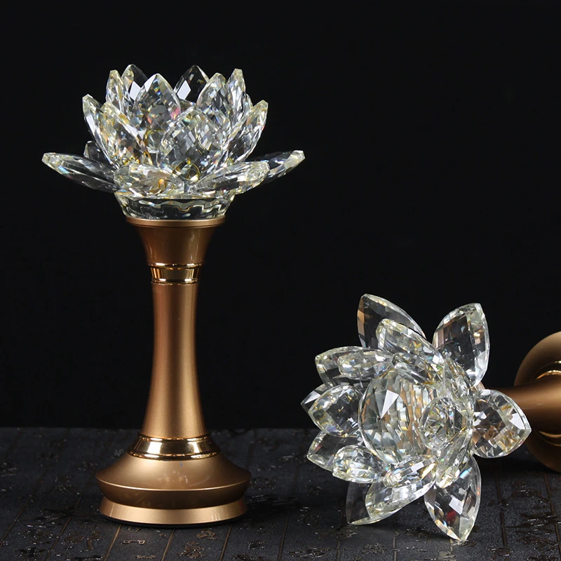 妙莲华佛具充电水晶莲花灯led供佛灯音乐供灯长明灯