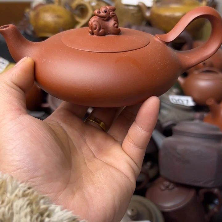 紫砂茶壶紫砂壶内盖划痕