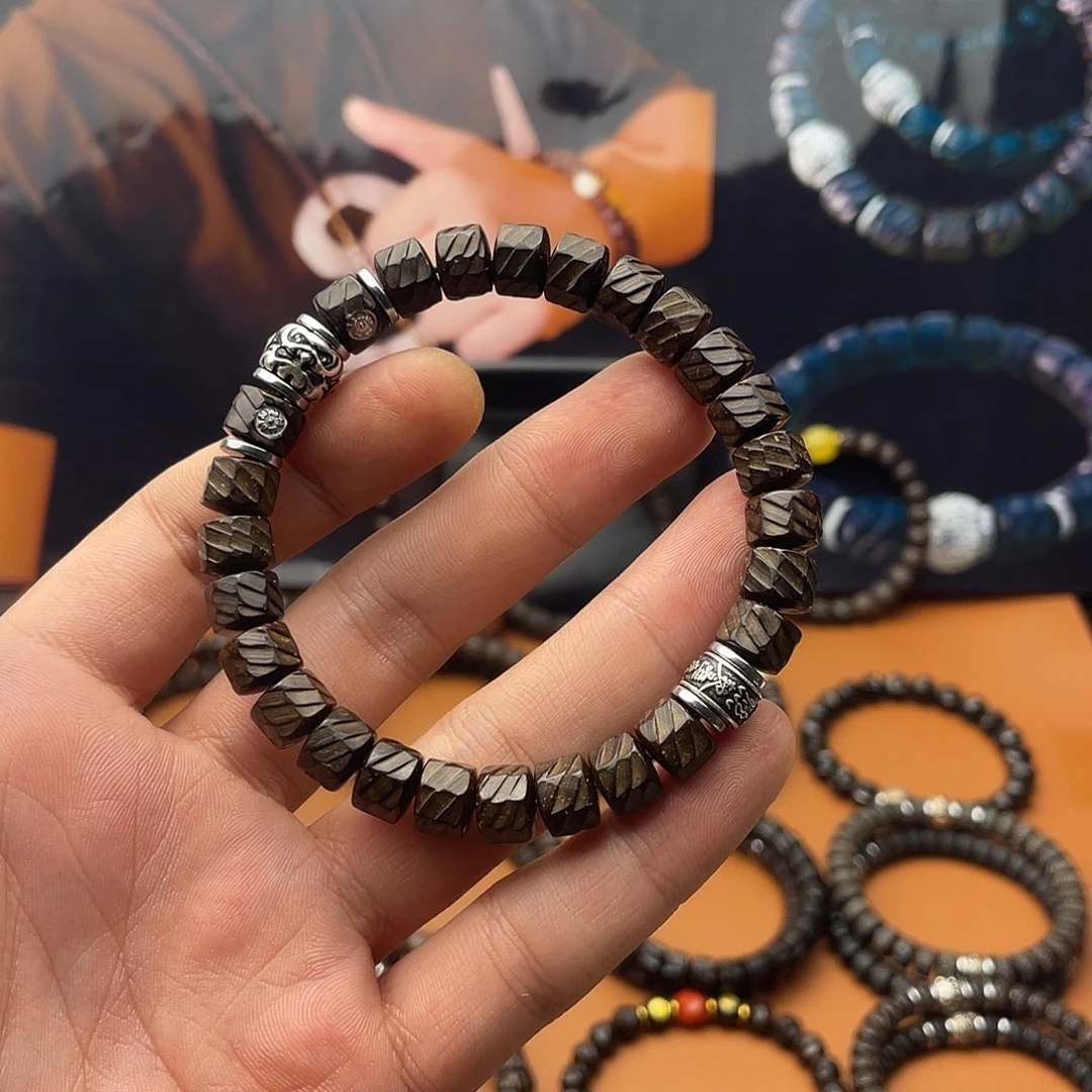 椰蒂手串H*9龙鳞吞金兽上上签