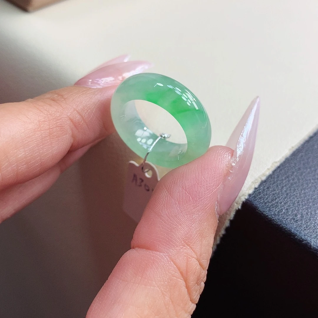 未镶嵌戒指翡翠10号