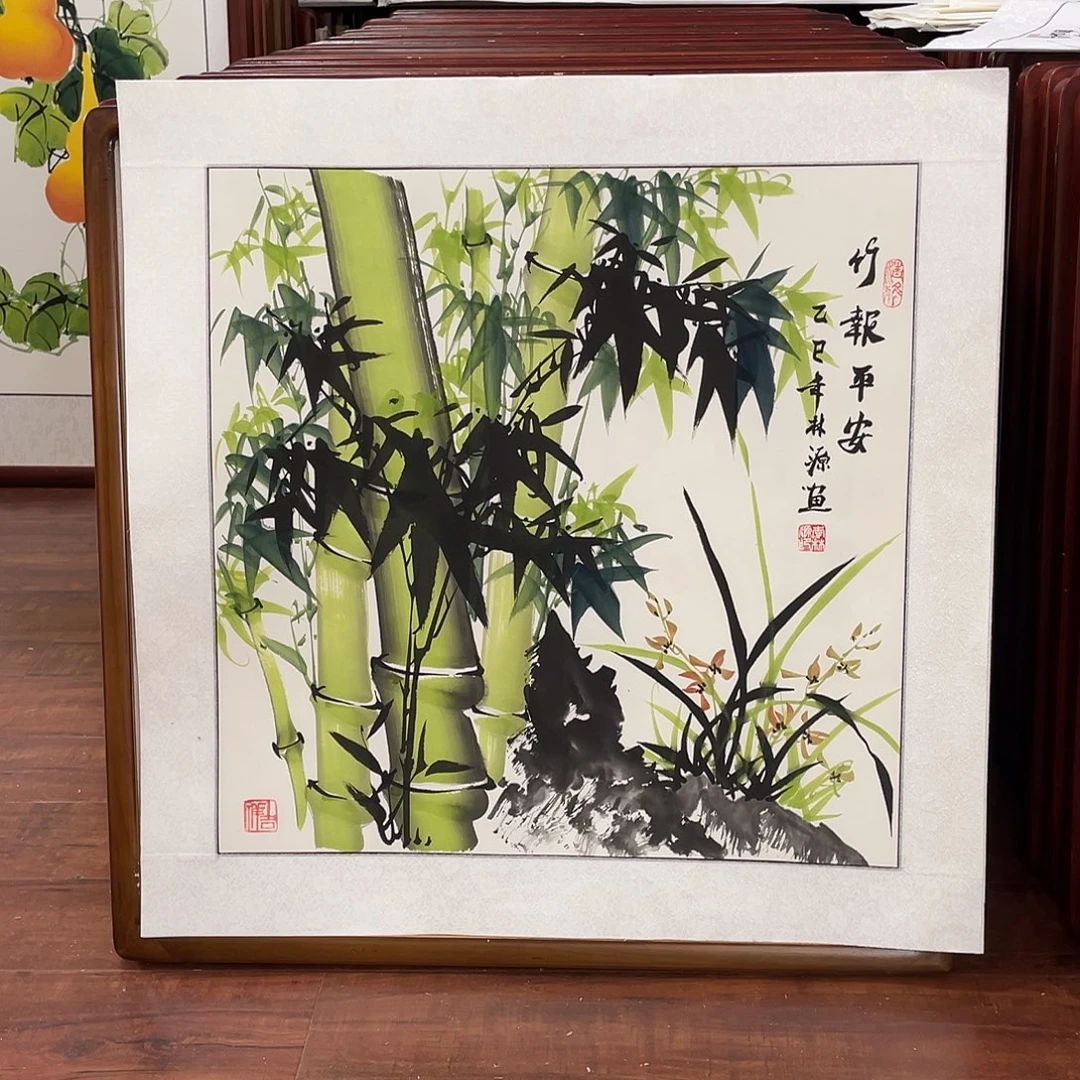 国画带框尺寸63*63厘米