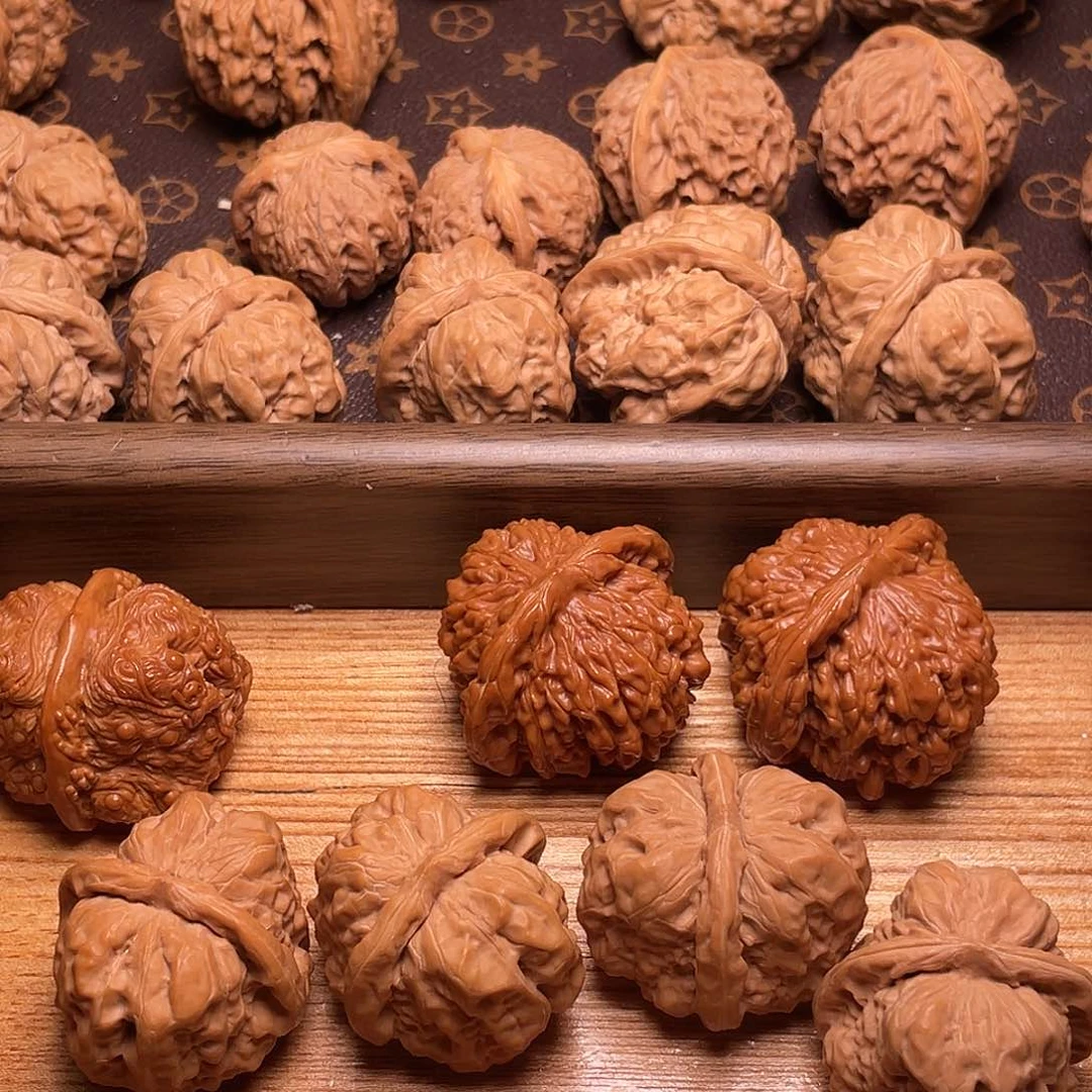 文玩核桃把件蛤蟆头37（33）