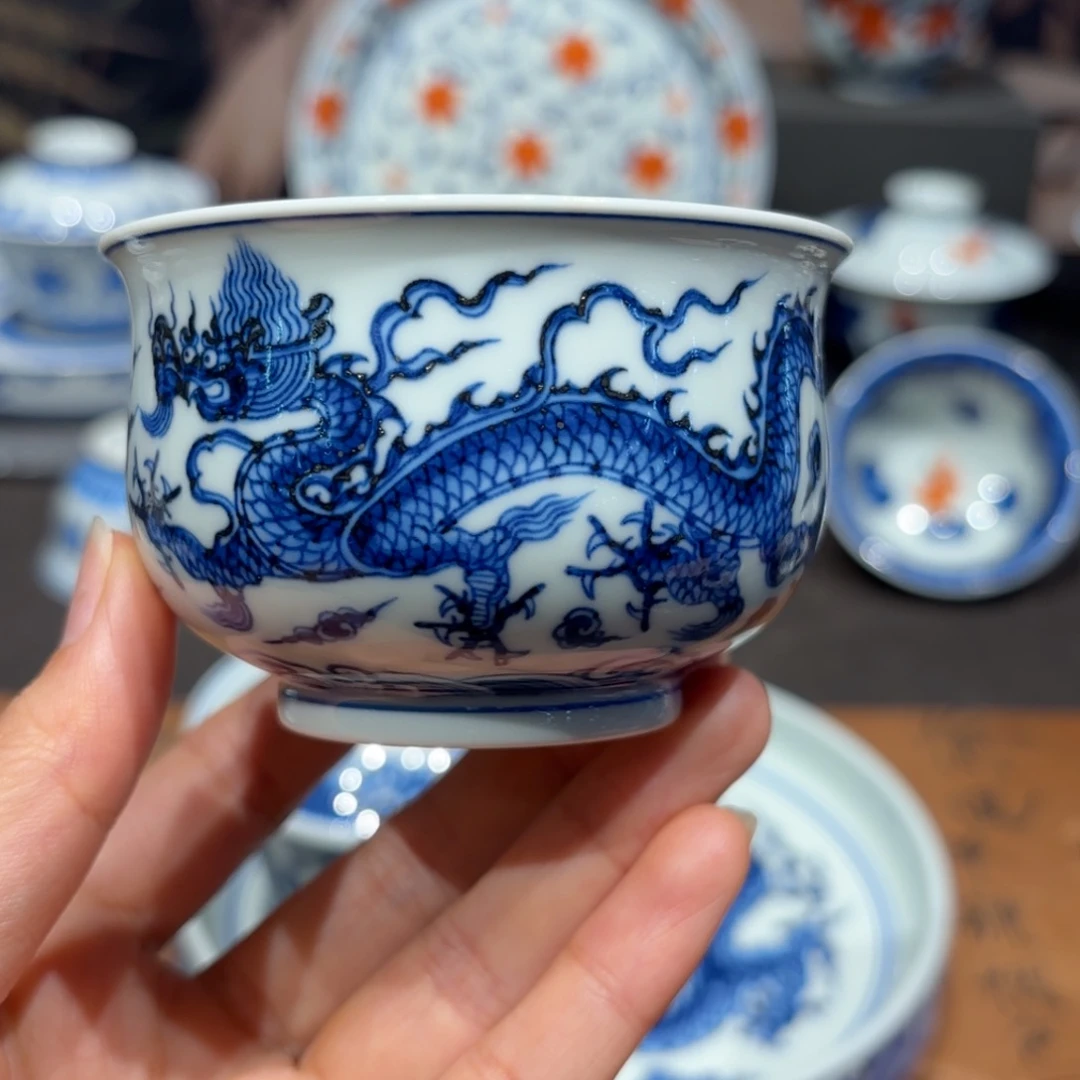 手工手绘陶瓷茶具