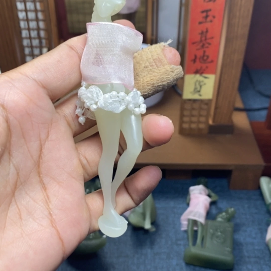 【闪购商品】未镶嵌和田玉把件心****淡