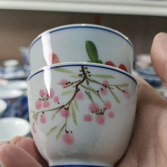 景德镇陶瓷品茗杯